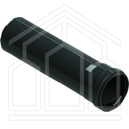 MODULO DIRITTO MASCHIO/FEMMINA ø60 L.250mm PPS BIANCO PER CALDAIE A CONDENSAZIONE