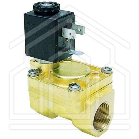 Elettrovalvola per acqua normalmente aperta automatica elettrovalvola na on/off 3/8" per acqua 230 vac membrana nbr