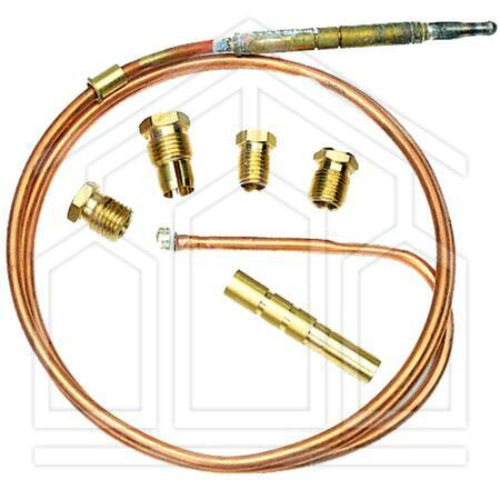 TERMOCOPPIA UNIVERSALE L.90cm CON RACCORDI