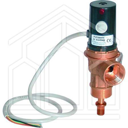 VALVOLA SCARICO TERMICO INAIL ø1.1/4"