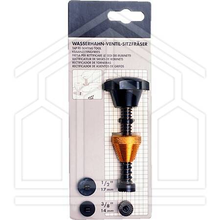 RETTIFICATORE PER SEDI INTERNE RUBINETTI ø3/8"÷1/2" BLISTER