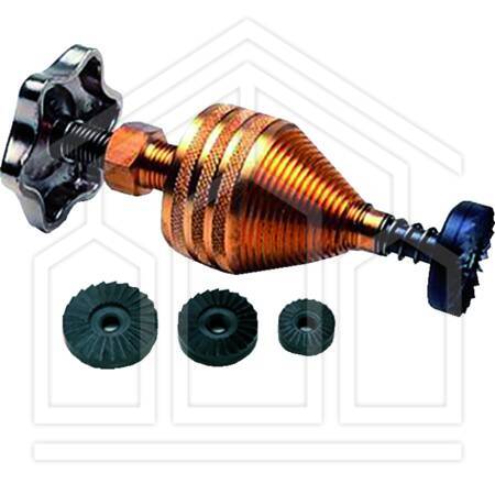 RETTIFICATORE PER SEDI INTERNE RUBINETTI ø3/8"÷1"