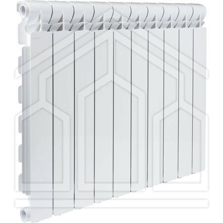 CALIDOR80 B2 600/80 RADIATORE ALLUMINIO 1 ELEMENTO PURE WHITE RAL 9010