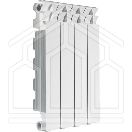 CALIDOR SUPER B4 500/100 RADIATORE ALLUMINIO 1 ELEMENTO PURE WHITE RAL 9010
