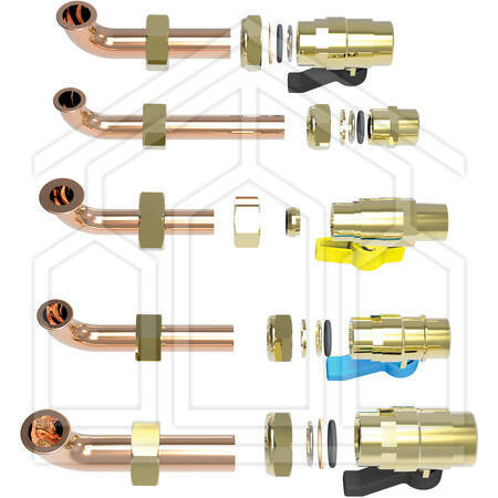 012043W0 KIT COLLEGAMENTO IDRAULICO COMPLETO