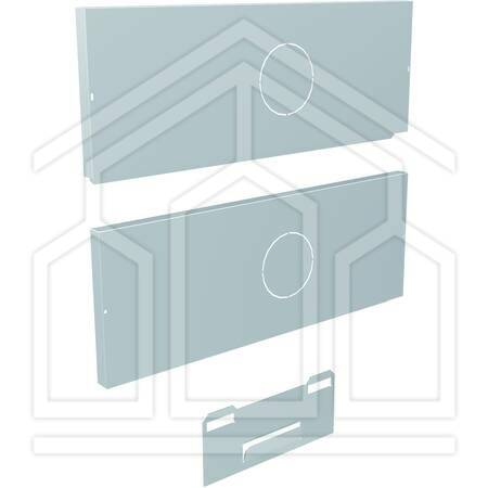 KIT ADATTATORE PER INSTALLAZIONE INCASSO DOMINA INSERT F24