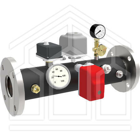 KIT TRONCHETTO INAIL CON APPARECCHIATURE DN65 PN16