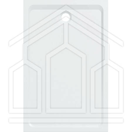 MELUA PIATTO DOCCIA RETTANGOLARE 120X80 BIANCO