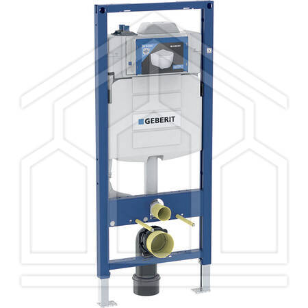 Geberit Duofix Sigma12, con dispositivo antiristagno, 120cm, con 2 raccordi