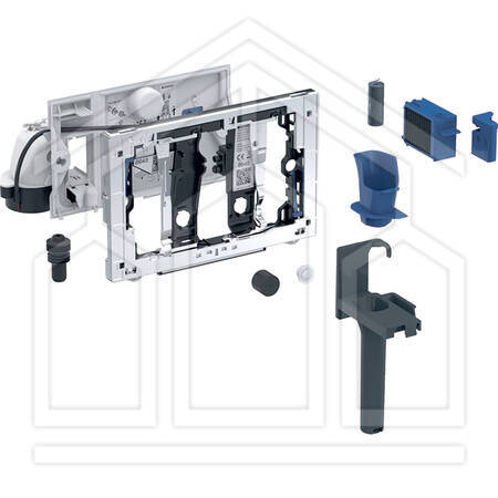 DUOFRESH ASPIRAZIONE E IGIENIZZANTE SIGMA12 CORNICE CROMATO LUCIDO