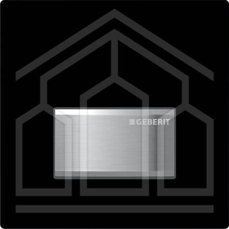 TIPO50 COMANDO PNEUMATICO PER ORINATOI NERO RAL 9005