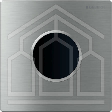 TIPO10 ROUND COMANDO ELETTRONICO PER ORINATOI A RETE ACCIAIO INOX