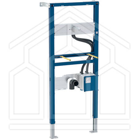 DUOFIX MODULO PER LAVABO, 130 CM, PER RUBINETTERIA ELETTRONICA A PARETE, CON SCATOLA DA INCASSO