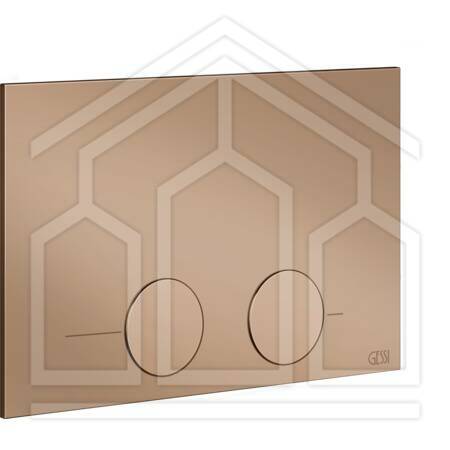 54617 PLACCA PER TECE COPPER PVD