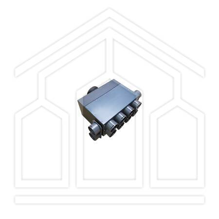 VMC1262 BOX DISTRIBUZIONE ASSIALE 6+2+2 ATTACCO ø90