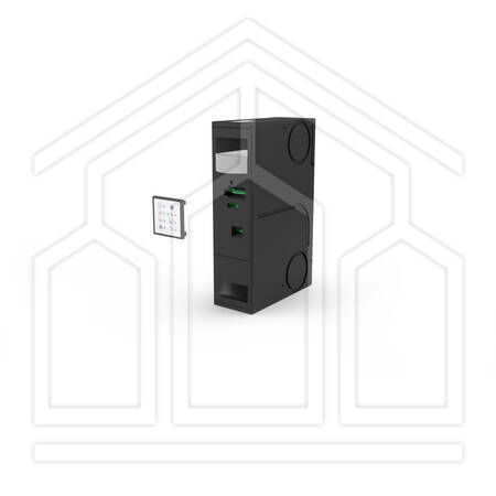 FLOW 40 PURE UNITA VENTILAZIONE MECCANICA CONTROLLATA A SCOMPARSA
