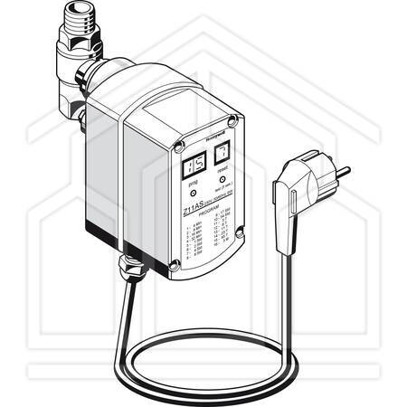Motore per Pulizia Filtri F(KN)76, FN09, HS10 R 1/2-2" - 24V/50Hz