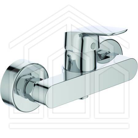 CERAFLEX MISCELATORE MONOCOMANDO ESTERNO DOCCIA CROMO