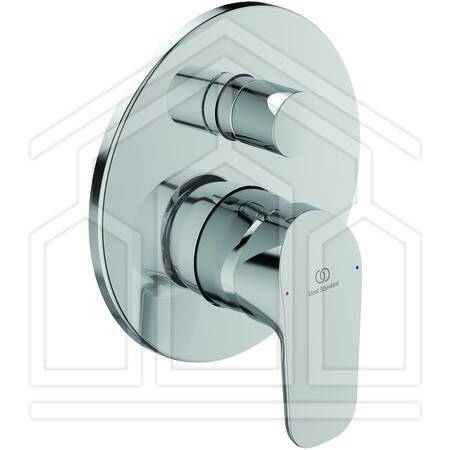 CERAFLEX MISCELATORE MONOCOMANDO INCASSO VASCA / DOCCIA CROMO