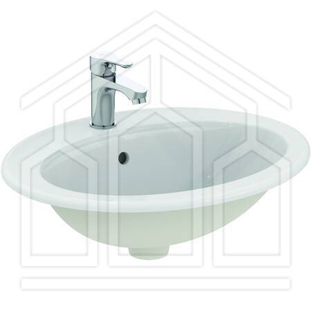 EUROVIT LAVABO SEMINCASSO 56x46 BIANCO