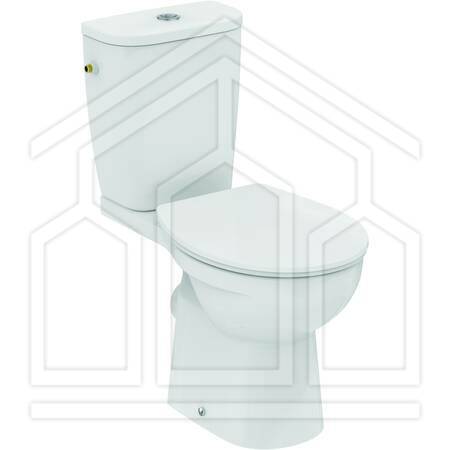 QUARZO-EUROVIT WC SCARICO A PARETE BIANCO