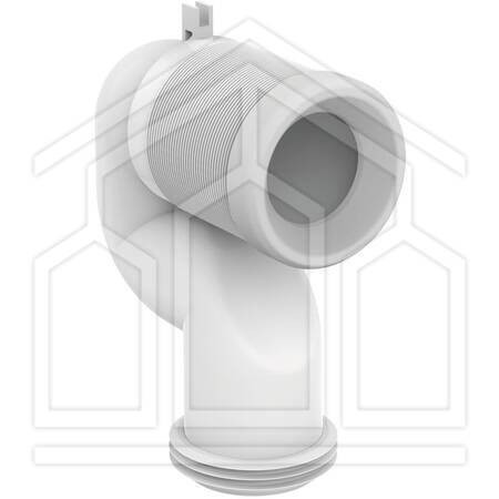 CONNECT CURVA TECNICA PER SCARICO PAVIMENTO 16÷20cm