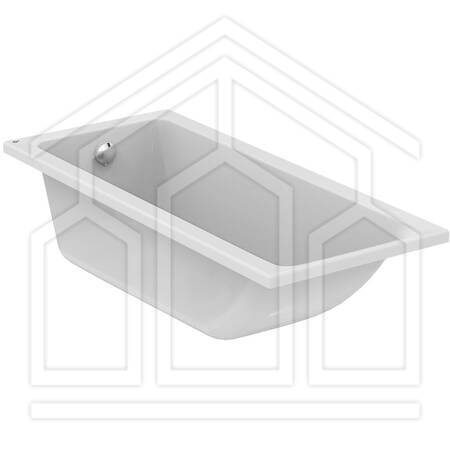CONNECT AIR VASCA INCASSO 160x70 BIANCO