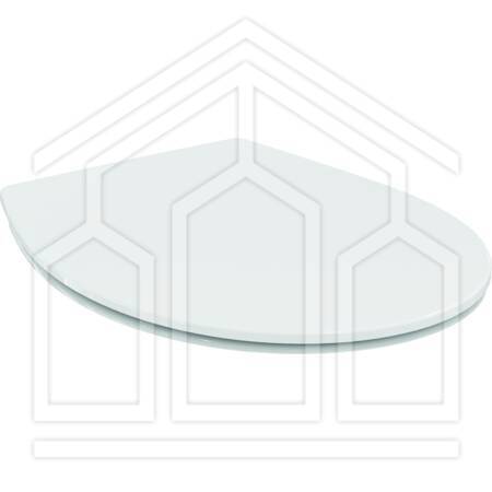QUARZO SEDILE CON CERNIERE PLASTICA BIANCO