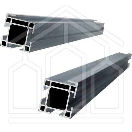 Kit telaio sopra tegole per 1 Collettore Piano CP4 XL/M in verticale