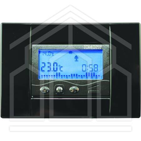 CRD/503S CRONOTERMOSTATO SETTIMANALE INCASSO ALIMENTAZIONE BATTERIA AA