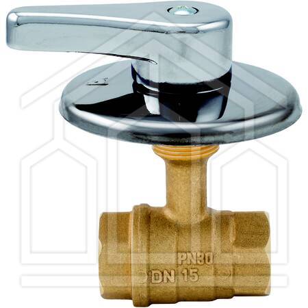 Valvola a sfera ad incasso con maniglia 1/2" (DN 15)