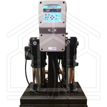 GP-2C EVP4/6 SISTEMA DI PRESSURIZZAZIONE E SOLLEVAMENTO DOPPIO INVERTER CON SPEEDBOX DUO MT 230V