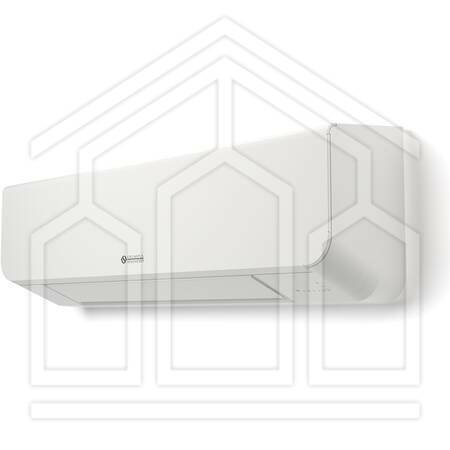 Bi2 WALL SLW 1200 DC V3V TR VENTILCONVETTORE A PARETE CON VALVOLA 3VIE E COMANDO BIANCO RAL9003