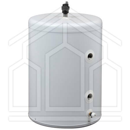 Serbatoio di accumulo da 50 litri (Presa d"aria automatica e rubinetto di scarico inclusi.)