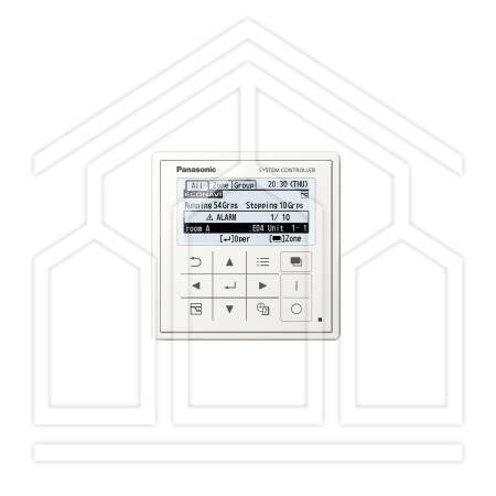 Comando centralizzatore fino a 64 unità interne dotato di timer programmabile