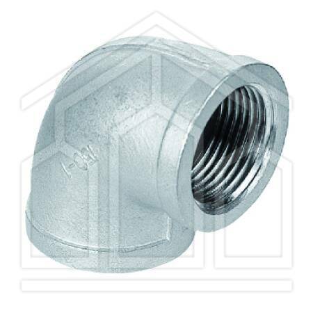 90 GOMITO 90° ø1.1/2" FEMMINA/FEMMINA ACCIAIO INOX AISI 316
