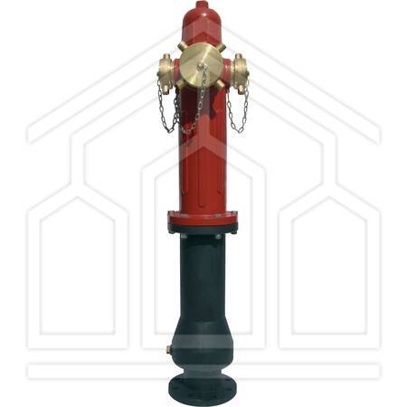 EURO IDRANTE SOPRASUOLO "C" DN100+2 DN70+AUTOPOMPA TAPPI OTTONE