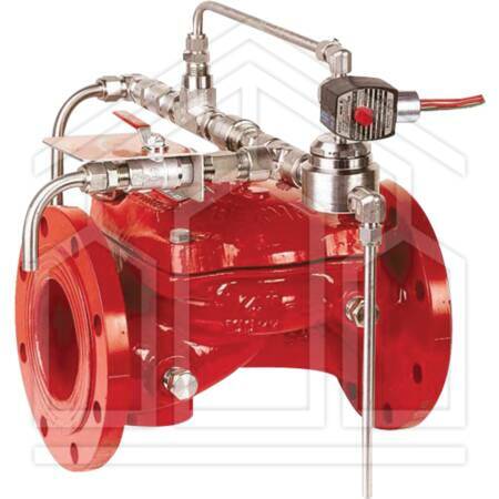 VALVOLA A DILUVIO A COMANDO ELETTRICO 24Vcc ø2.1/2"