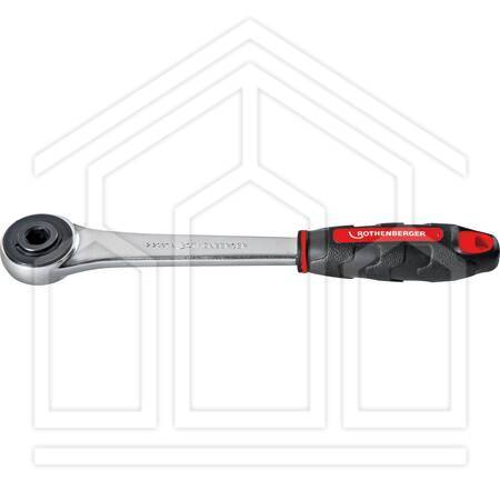 Chiave a cricco, 1/2", R/L, quadra, senza inserto