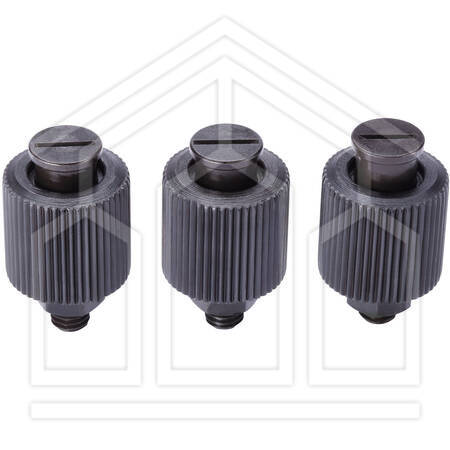 Rulli di ricambio per pinza per godronare, 3 pz