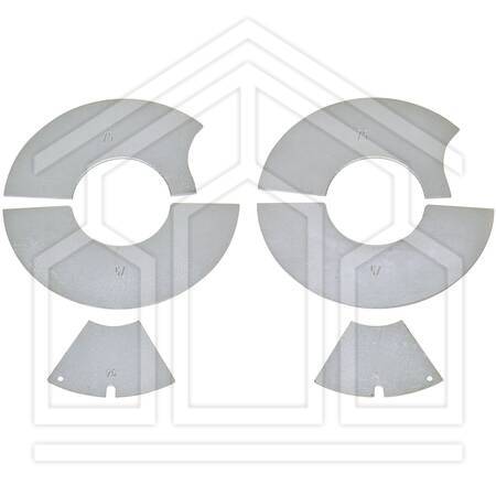 Riduzioni per ROWELD P160 Saniline, 4 mezzelune, 75mm