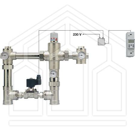 RP306DN50LE ECOSAN MISCELATORE TERMOSTATICO ANTILEGIONELLA ø2"