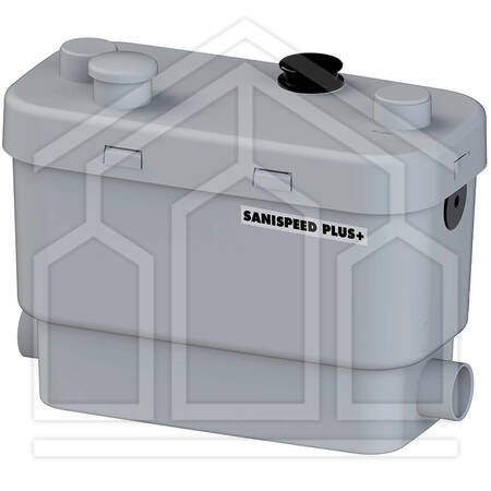 SANISPEED SILENCE PLUS+ POMPA DOMESTICA PER ACQUE CHIARE USO INTERNO