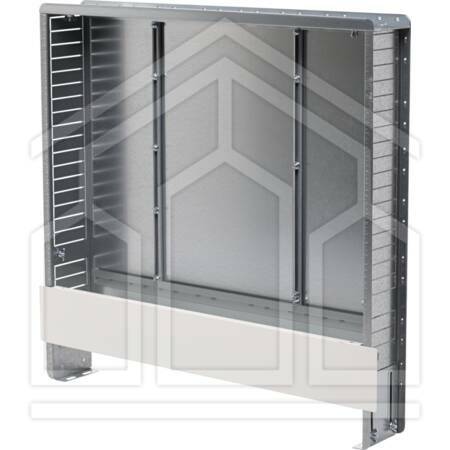 TECEfloor SPORTELLO + CORNICE - TIPO A - 600 - ZINCATO