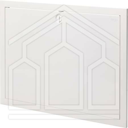TECEfloor SPORTELLO + CORNICE - TIPO C - 1050 - ZINCATO