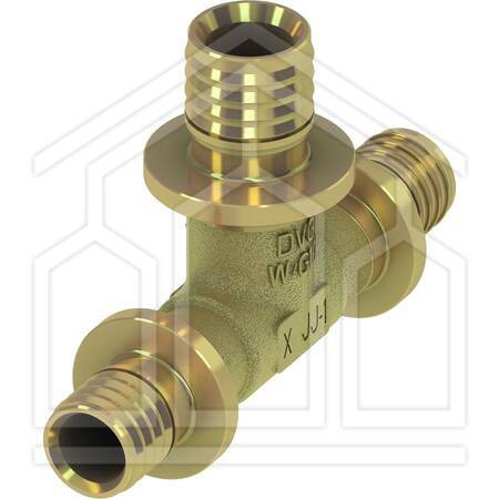 TECEflex RACC. TEE RIDOTTO ø32x32x20mm - OTT. STAND.