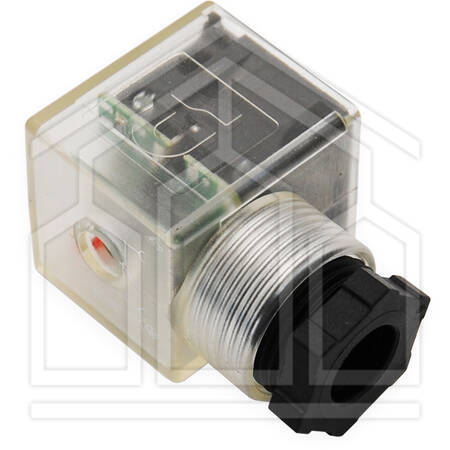 CONNETTORE CN 1050 RADDRIZZATO CON LED - 12 - 24 Vac