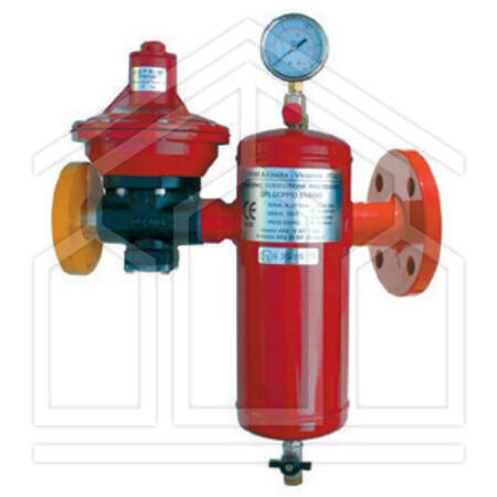 GRUPPO DI RIDUZIONE GPL VERSIONE I° STADIO - portata 100 kg/h