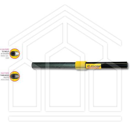 TECNOGIUNTO RETTILINEO FILETTATO - DN 3/4" - 25 mm