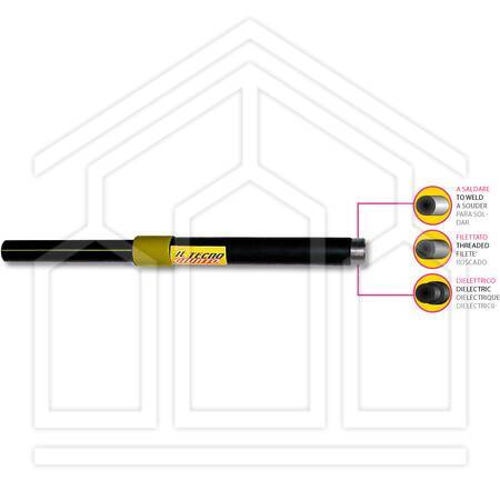 TECNOGIUNTO ZINCATO RIVESTITO A SALDARE - DN 4" - PE-D 110 mm